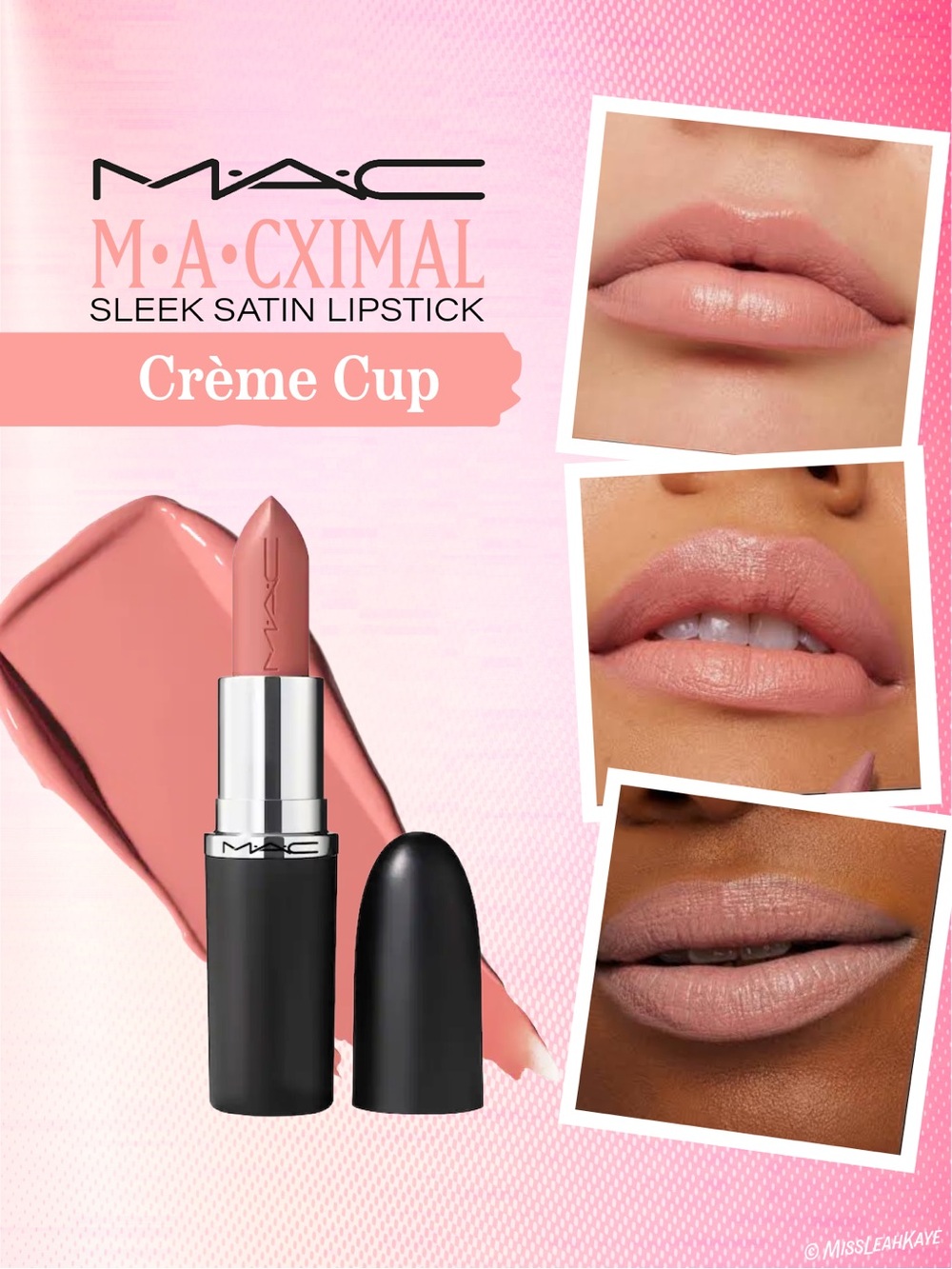 MAC Macximal Lipstick - Crème Cup Sleek Satin 832